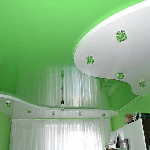 Потолки натяжные фото работ 000001