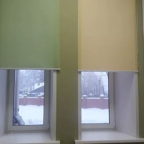 Рулонные шторы фото работ 000012