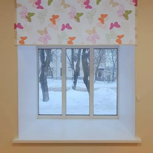 Рулонные шторы фото работ 000089
