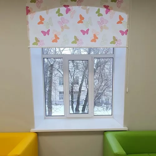 Рулонные шторы фото работ 000095