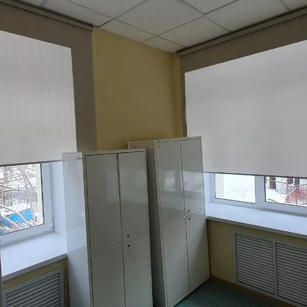 Рулонные шторы, город Кохма, Детская поликлиника, фото работ 0003262