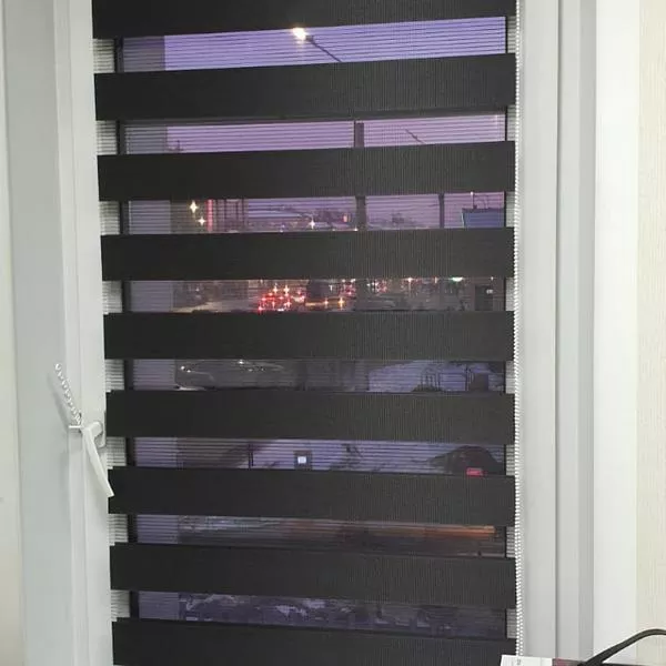 Рулонные шторы Зебра, фото работ 000016