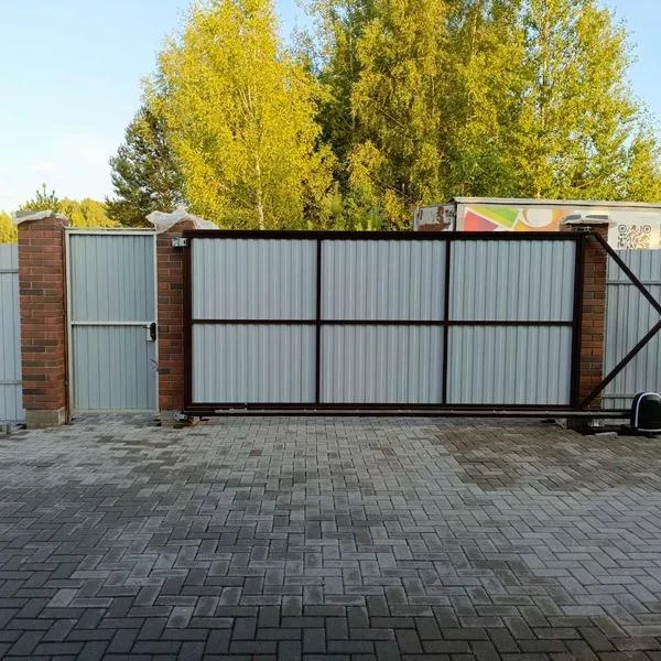 Ворота, коттедж в городе Иваново, фото работ 000005