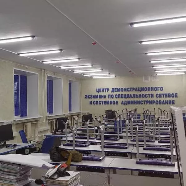 Жалюзи горизонтальные, Ивановский энергетический колледж, ул Ермака, фото работ 000191