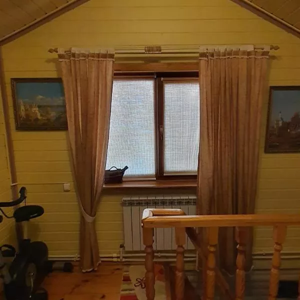 Жалюзи-шторы Плиссе, коттедж в Плесе, фото работ 000044