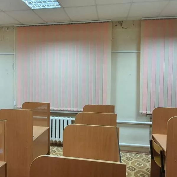 Жалюзи вертикальные г. Кохма, школа № 2, фото работ 000523