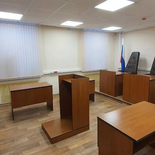 Жалюзи вертикальные город Кинешма, городской суд фото работ 000549