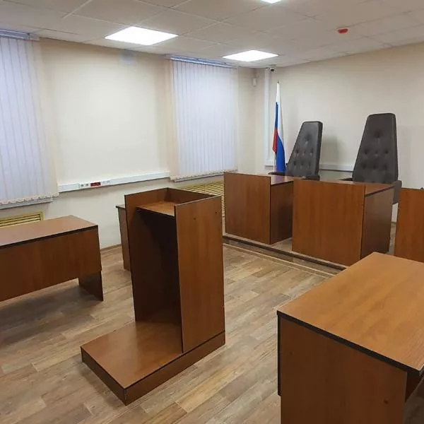 Жалюзи вертикальные город Кинешма, городской суд фото работ 000551