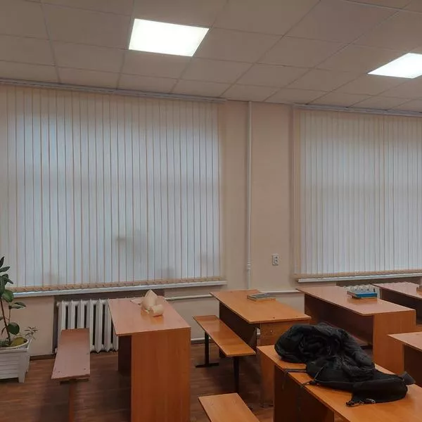 Жалюзи вертикальные, г. Иваново, Автотранспортный колледж, фото работ 000589