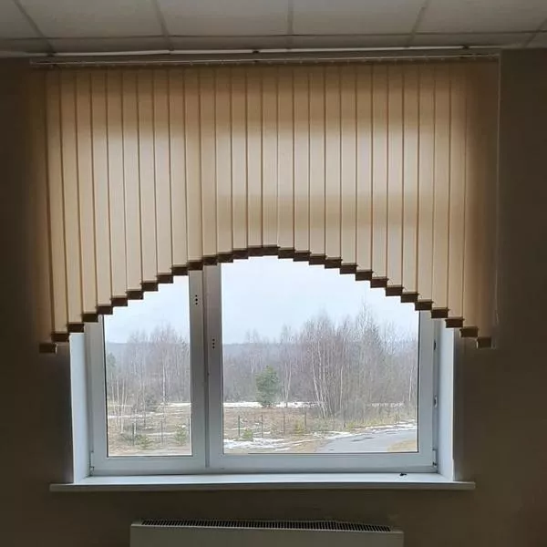 Жалюзи вертикальные, Савинская средняя школа, фото работ 000708